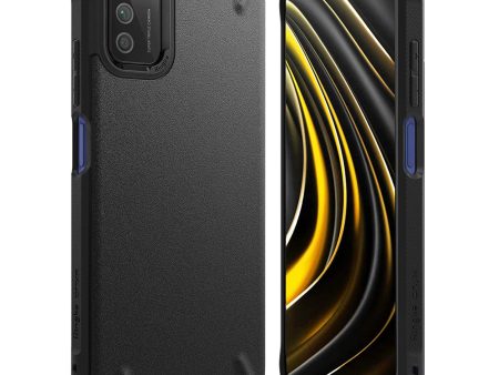 Xiaomi Poco M3 Case Cover| Onyx Series| Black For Cheap