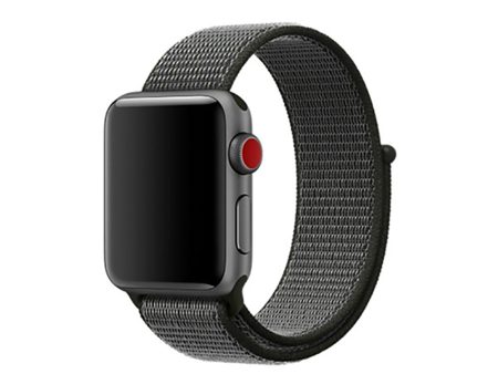 Apple Watch 41mm   40mm   38mm | Nylon Sport Band | Storm Grey Cheap