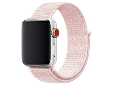 Apple Watch 41mm   40mm   38mm | Nylon Sport Band | Pink Sand For Discount