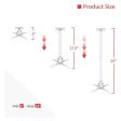 Projector Ceiling Mount for LCD   DLP Adjustable Height Projector Wall Mount Stand [Expandable Size 5  -24  ] Online