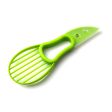 O Ozone 2 in 1 Avocado Slicer [ Peeler and Cutter ] [ Fruit Cutter   Vegetable Cutter ] Multi-Function Specialty Tool [ Dishwasher Safe ] - Green on Sale