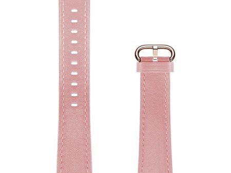 Apple Watch 41mm   40mm   38mm | Leather Watch Band Strap | Pink Online Sale