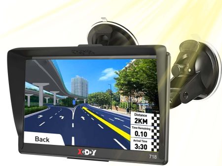 XGODY Sat Nav 718 GPS Navigation System For Car Truck with Voice  Direction Guidance Speed Camera Warning on Sale