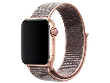 Apple Watch 41mm   40mm   38mm | Nylon Sport Band | Pink For Cheap