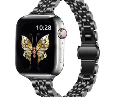 Apple Watch 41mm   40mm   38mm | Metal Straps | Black Cheap