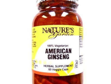 American Ginseng 60 Veggie Caps For Cheap