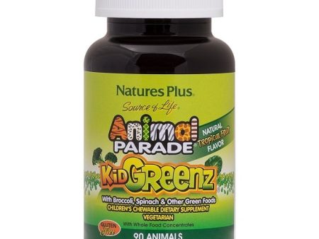 Animal Parade® KidGreenz® Childrens Chewables - Tropical Fruit Flavor For Cheap